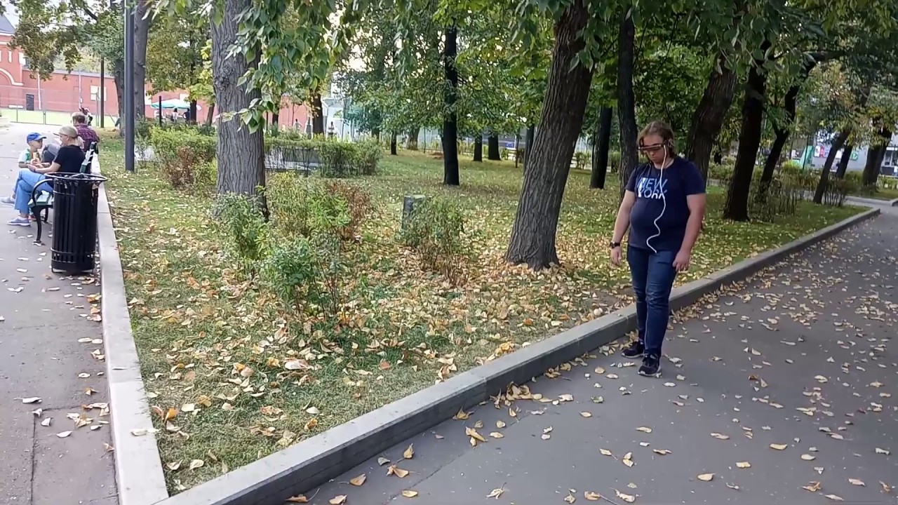(Russian) Learning to follow lines and edges wearing The vOICe vision glasses