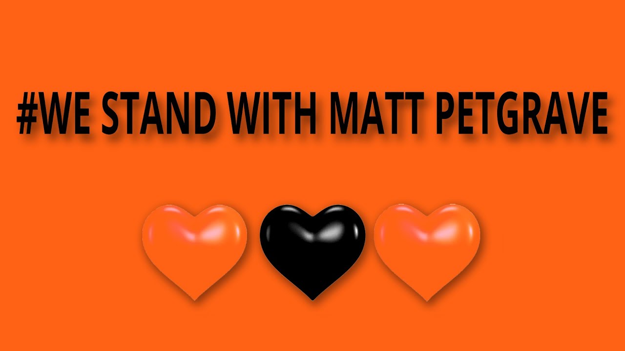 We Stand With Matt Petgrave | Sheffield Steelers