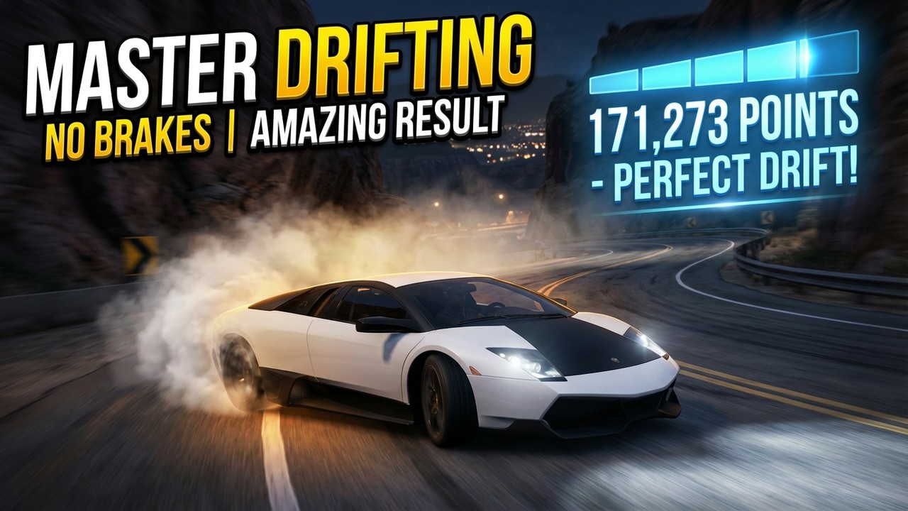 No Brakes Drift. Can You Survive This?