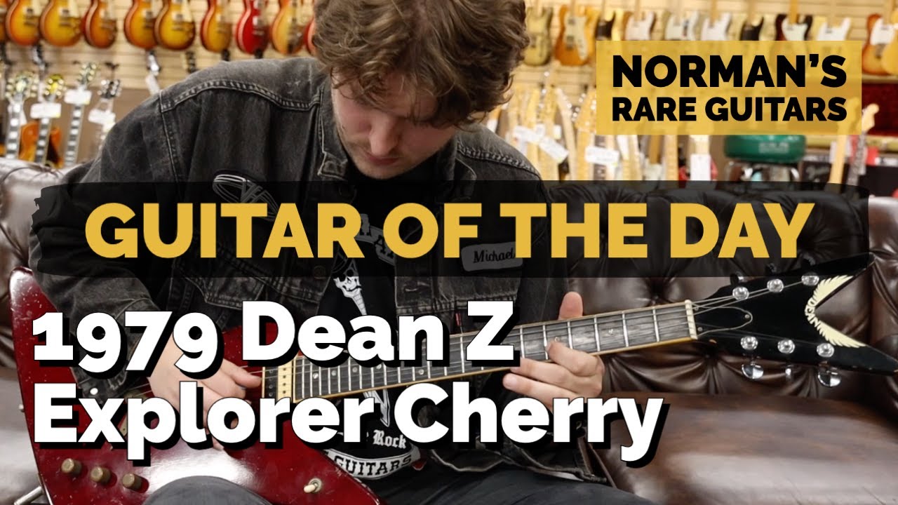 Guitar of the Day: 1979 Dean Z Explorer Cherry | Norman's Rare Guitars