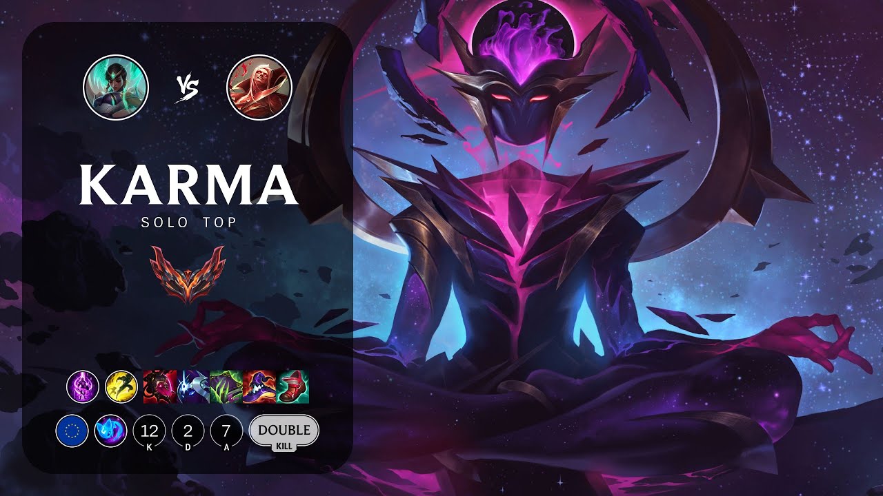 Karma Top vs Vladimir - EUW Grandmaster Patch 14.3