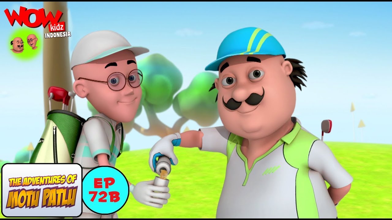 Motu Patlu di Lapangan Golf - Motu Patlu dalam Bahasa - Animasi 3D Kartun
