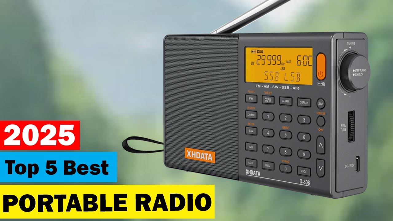 Best Portable Radio - Top 5 Best Portable Radios In 2025