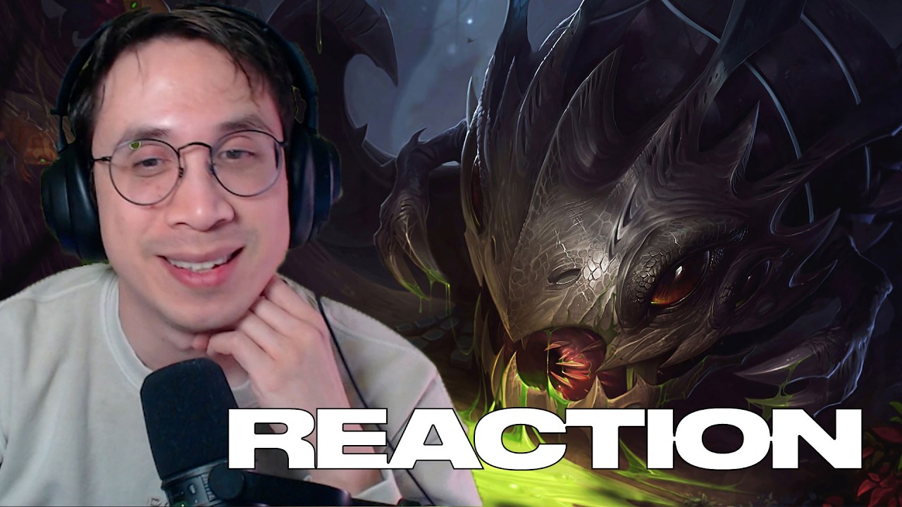 My First Reaction to KOG'MAW (Voice Lines, Biography, & Skins) | League of Legends