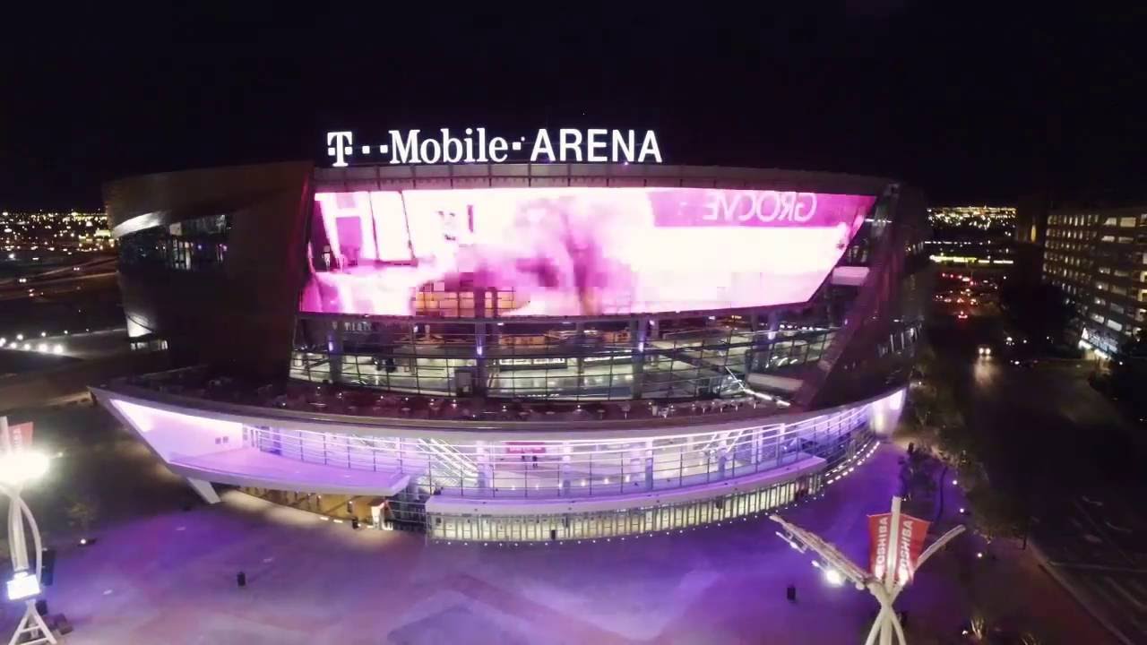 T-Mobile arena in Las vegas HD (DJI DRONE VIDEO)
