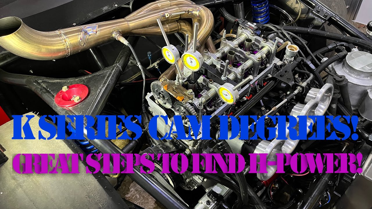 Honda K series came degrees!