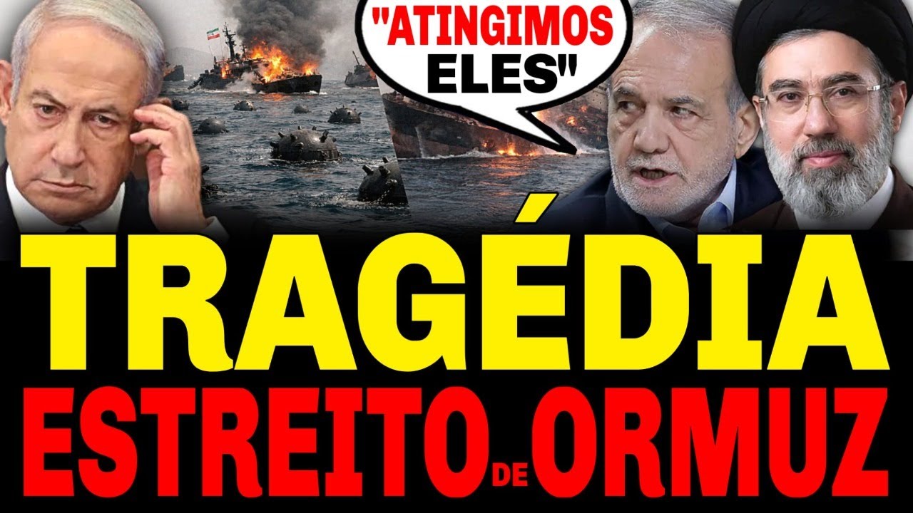 AGORA URGENTE💥💥ACABA DE SER CONFIRMADO🚨CAOS NO ESTREITO DE ORMUZ❗️❗️