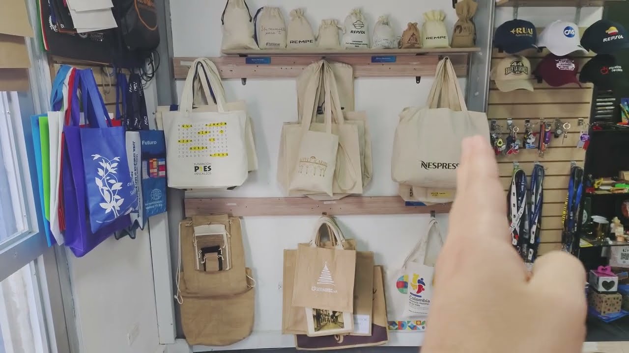 Tipos de bolsas de algodon y diferencia entre telas Lona,  Lienzo, madre selva y muisca sublimable