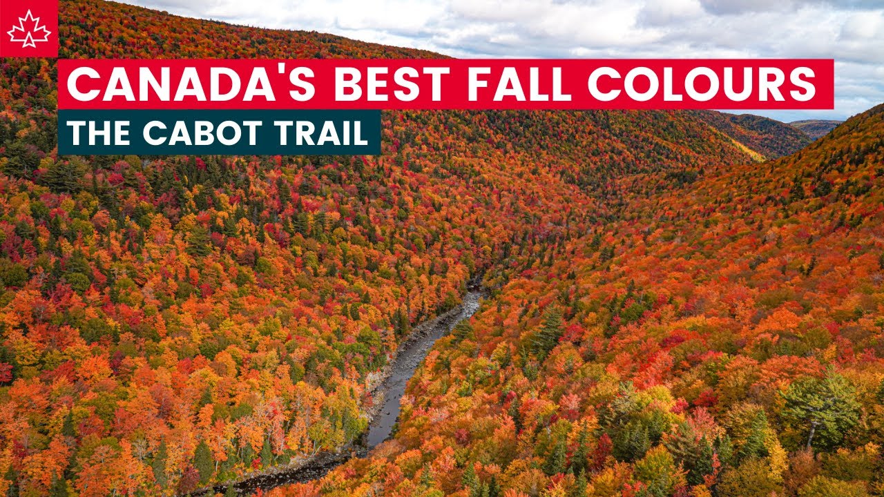 SPECTACULAR FALL COLOURS on the CABOT TRAIL! (Nova Scotia Autumn Road Trip)
