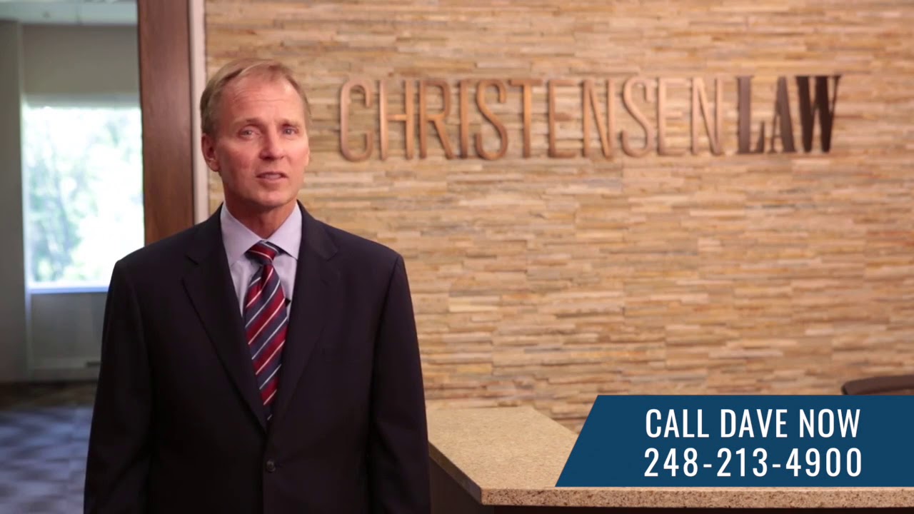Michigan Personal Injury Attorneys Who Listen, Protect, and Win! | DavidChristensenLaw.com