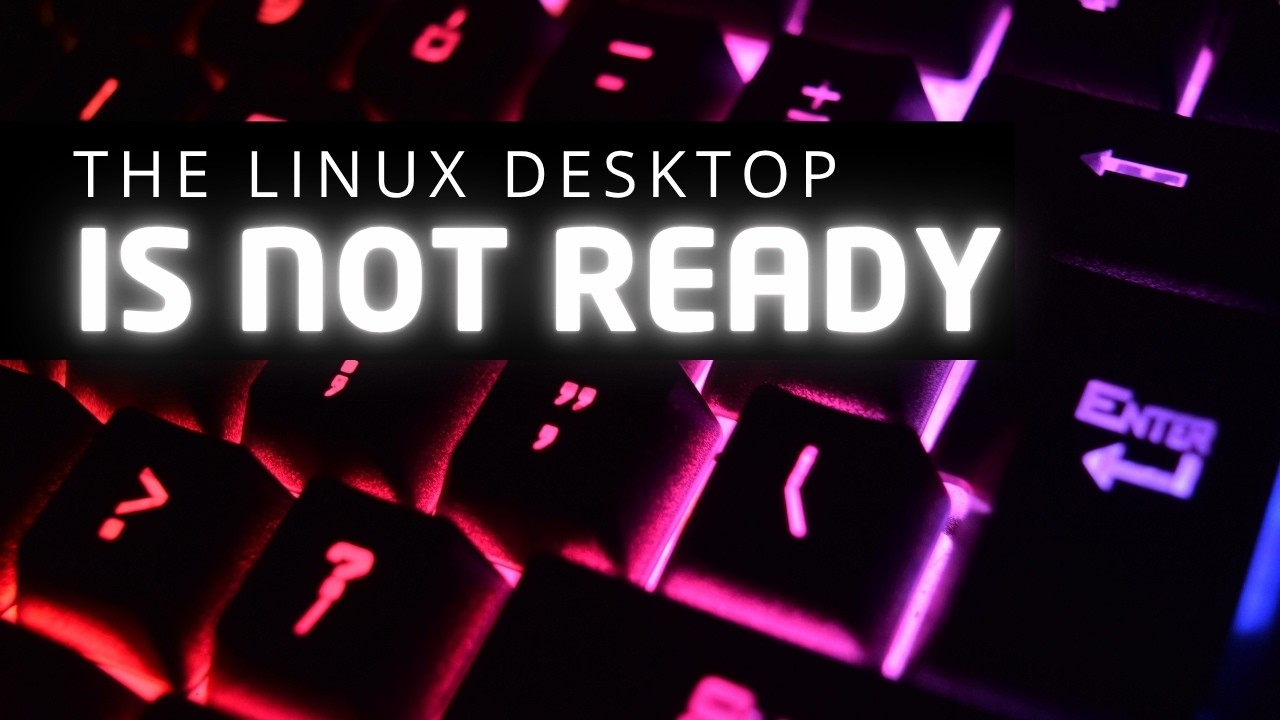 Рабочий стол Linux &mdash; незаконченный шедевр