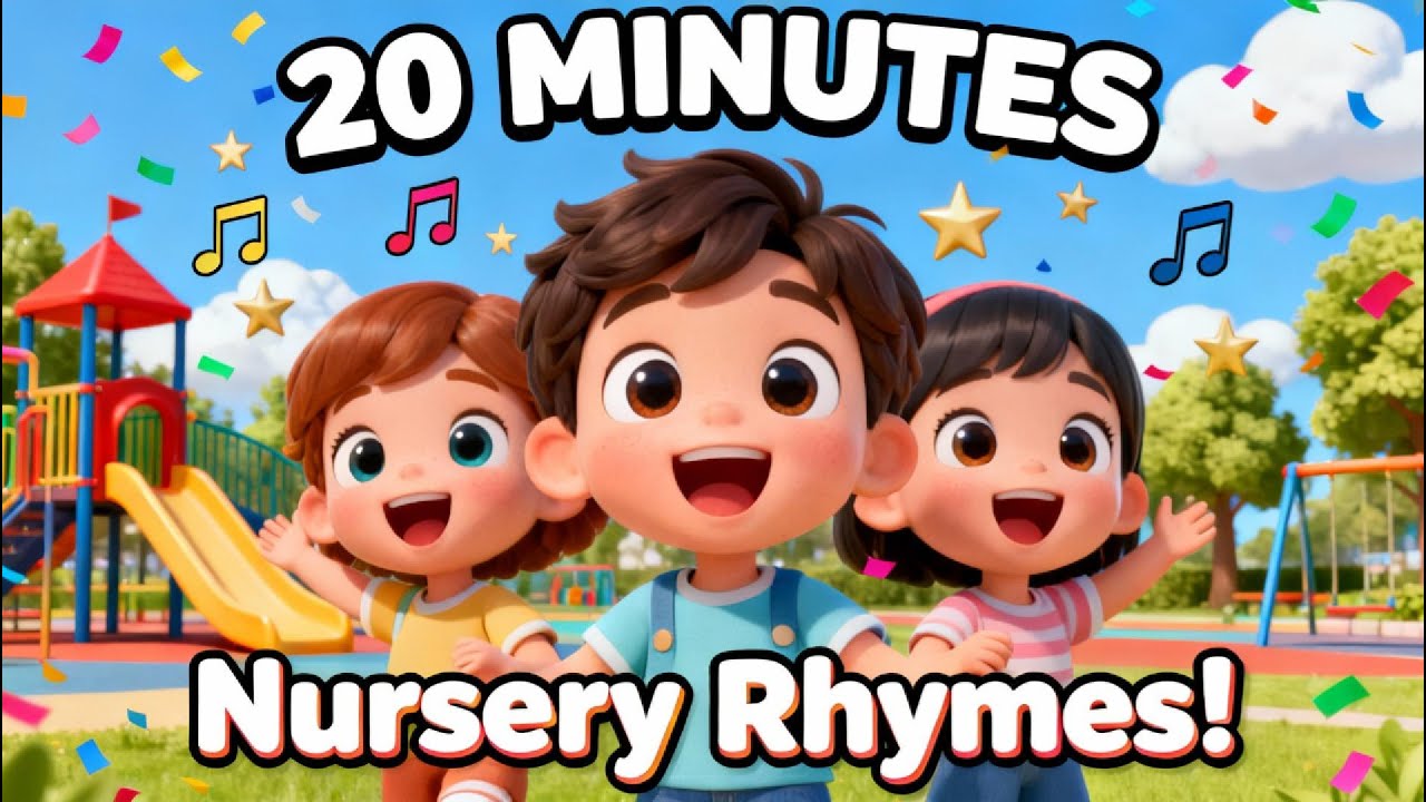 20 Minutes of Nursery Rhymes 🎵 | Kids Songs for Learning & Fun