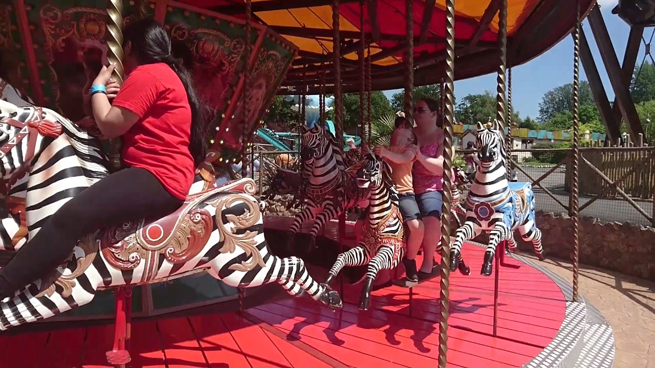 Congo Carousel Ride At West Midlands Safari Park, 26 May 2017