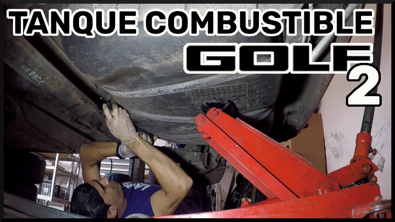 VW GOLF MK2 GTI  desmontar  TANQUE DE COMBUSTIBLE