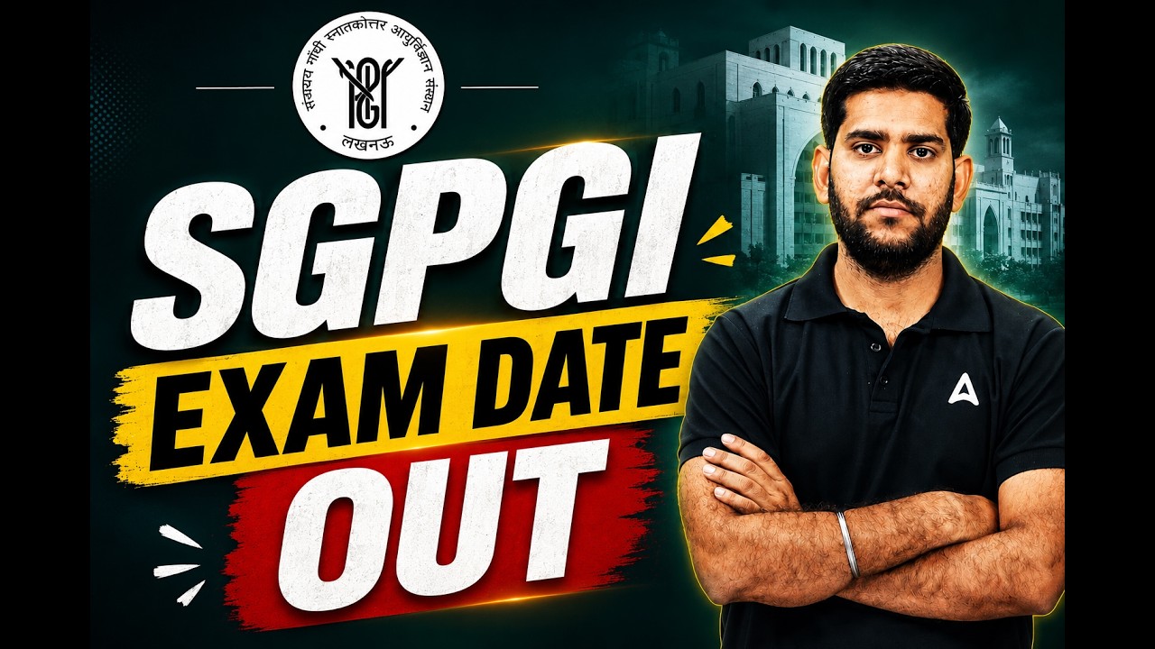 SGPGI Nursing Officer Exam Date 2026 OUT | SGPGI Nursing Officer Admit Card 2026 | By Vivek Sir
