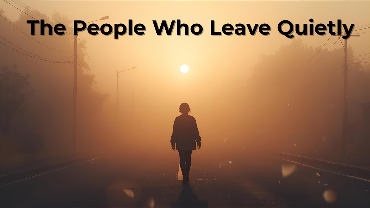The People Who Leave Quietly | A Deep Emotional Story About Letting Go