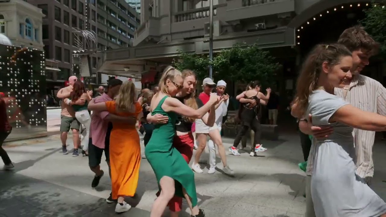 Danca Wellington Flashmob 2026 Grey Street