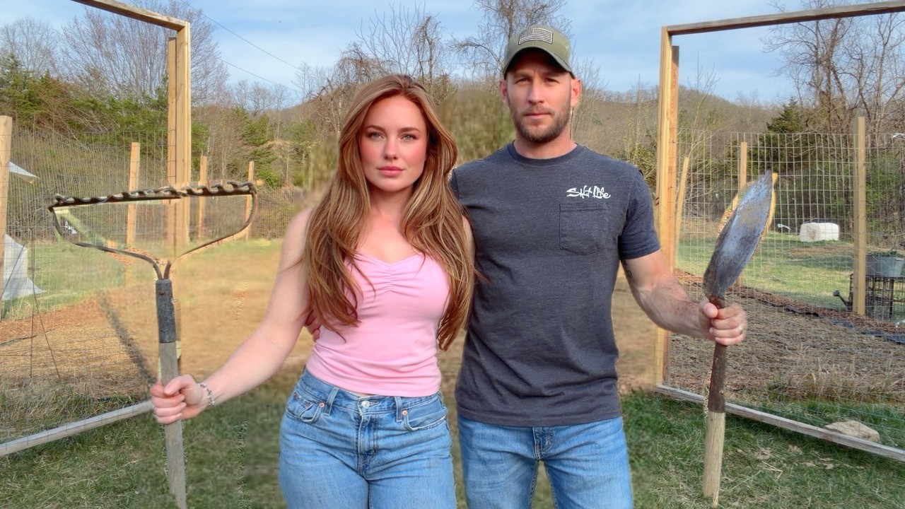 We Turned Our Backyard into a HUGE Garden