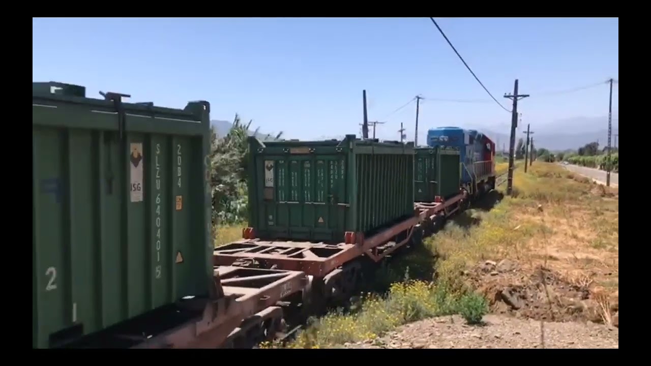 Fepasa D-3309 andino hacia llay llay