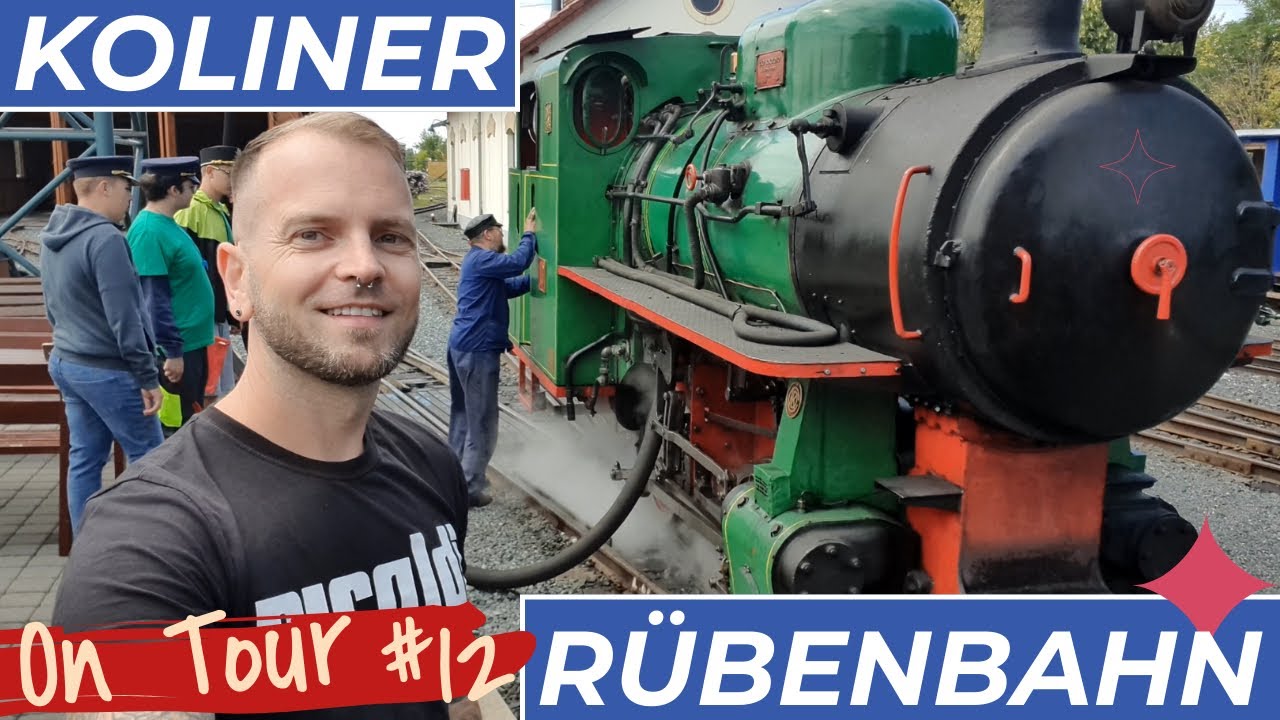 On Tour, Folge 12, Dampflok Koliner Rübenbahn, Tschechien, Kolínská řepařská drážka