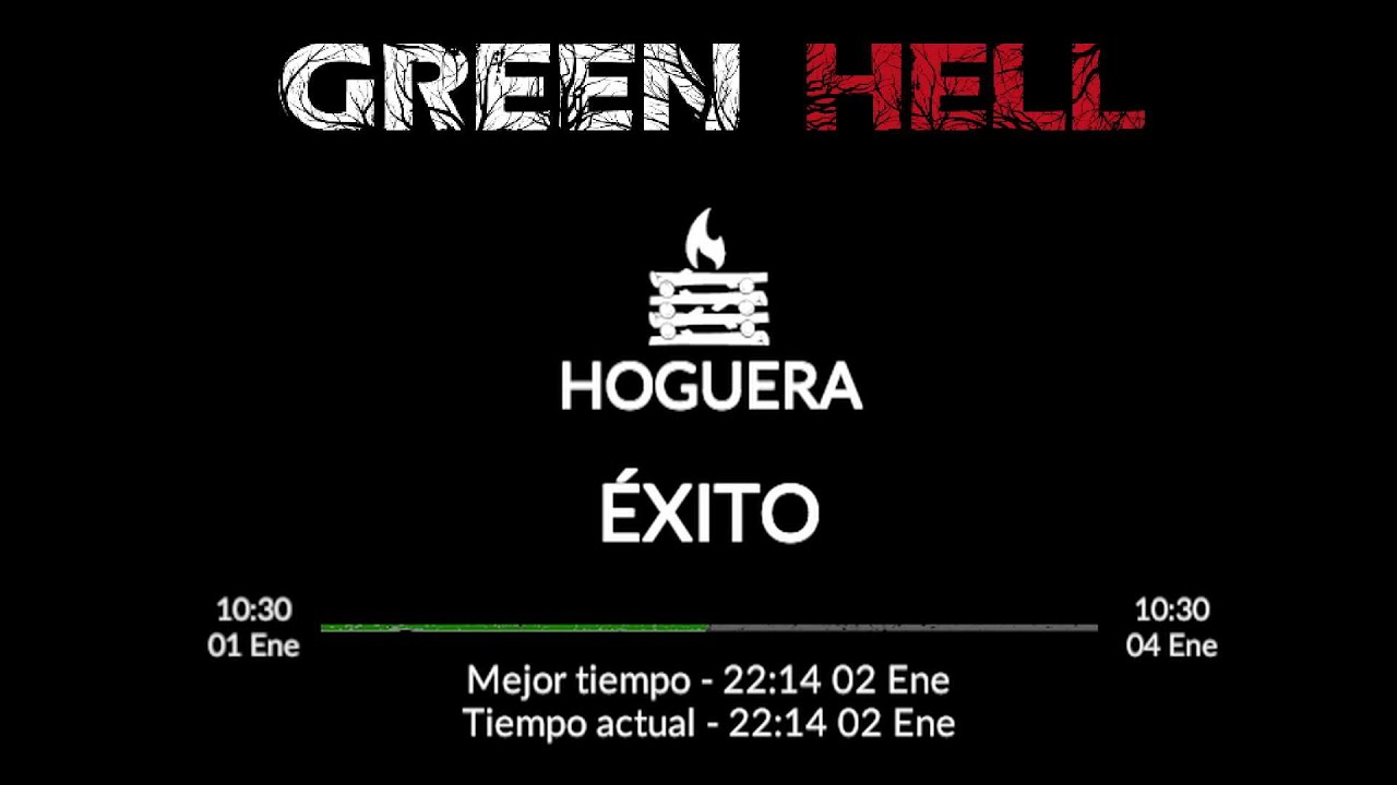 🕹️Desafio de la Hoguera T2 - Green Hell Gameplay Español