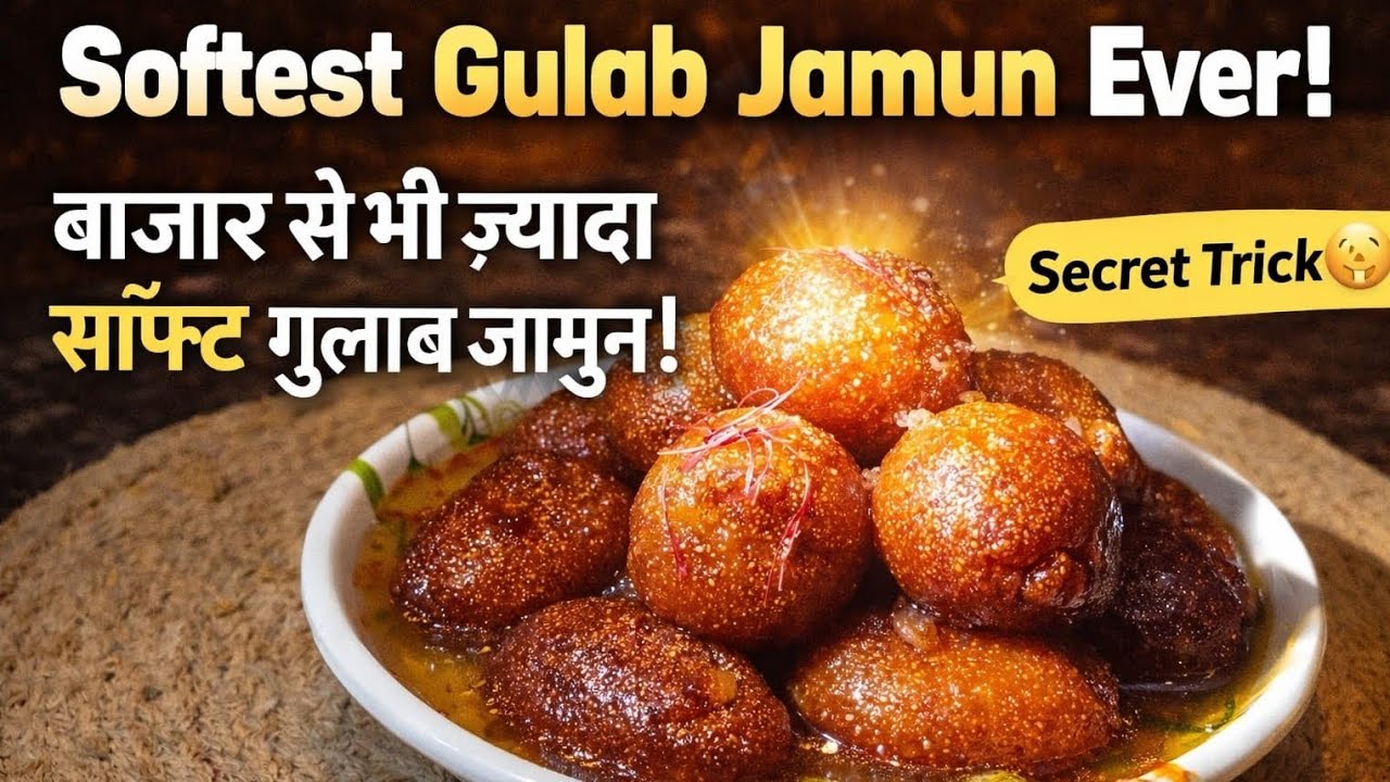 Softest gulab jamun ✨❤ #shortvideo #sweet #recipe 