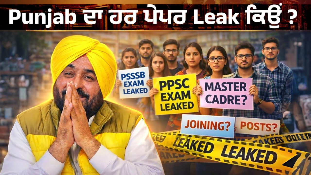 Why Every Punjab Exam Leaked ? Hidden Reality Of Govt Job In Punjab 