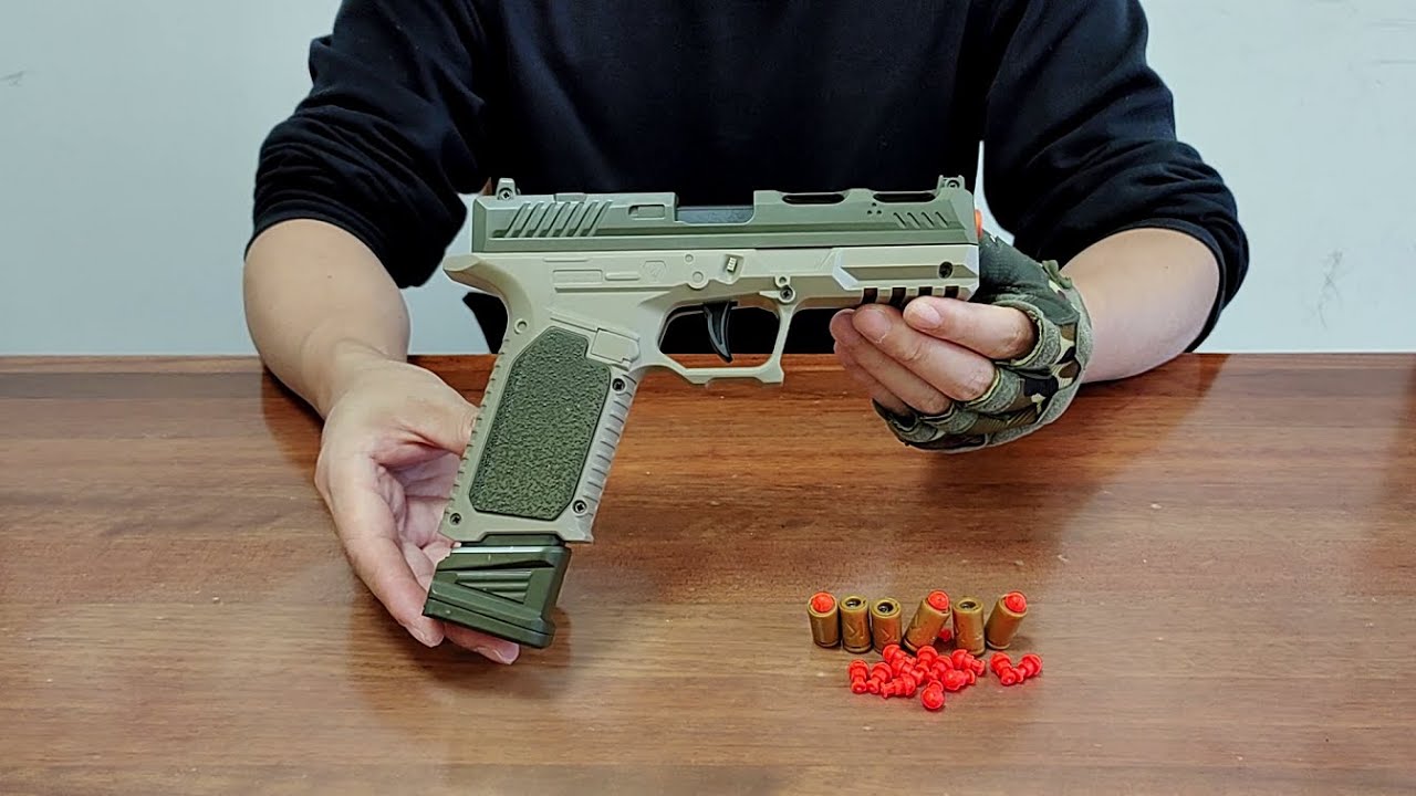 Glock 17 Toy Gun Unboxing 2024 - Auto Shell Ejection Blowback Pistol