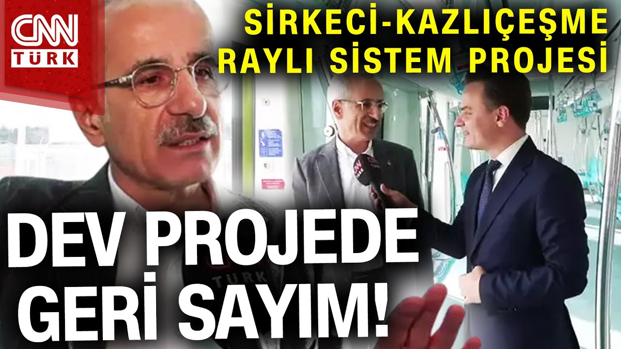 Dev Projede Geri Sayım... Bakan Uraloğlu CNN TÜRK'te: 