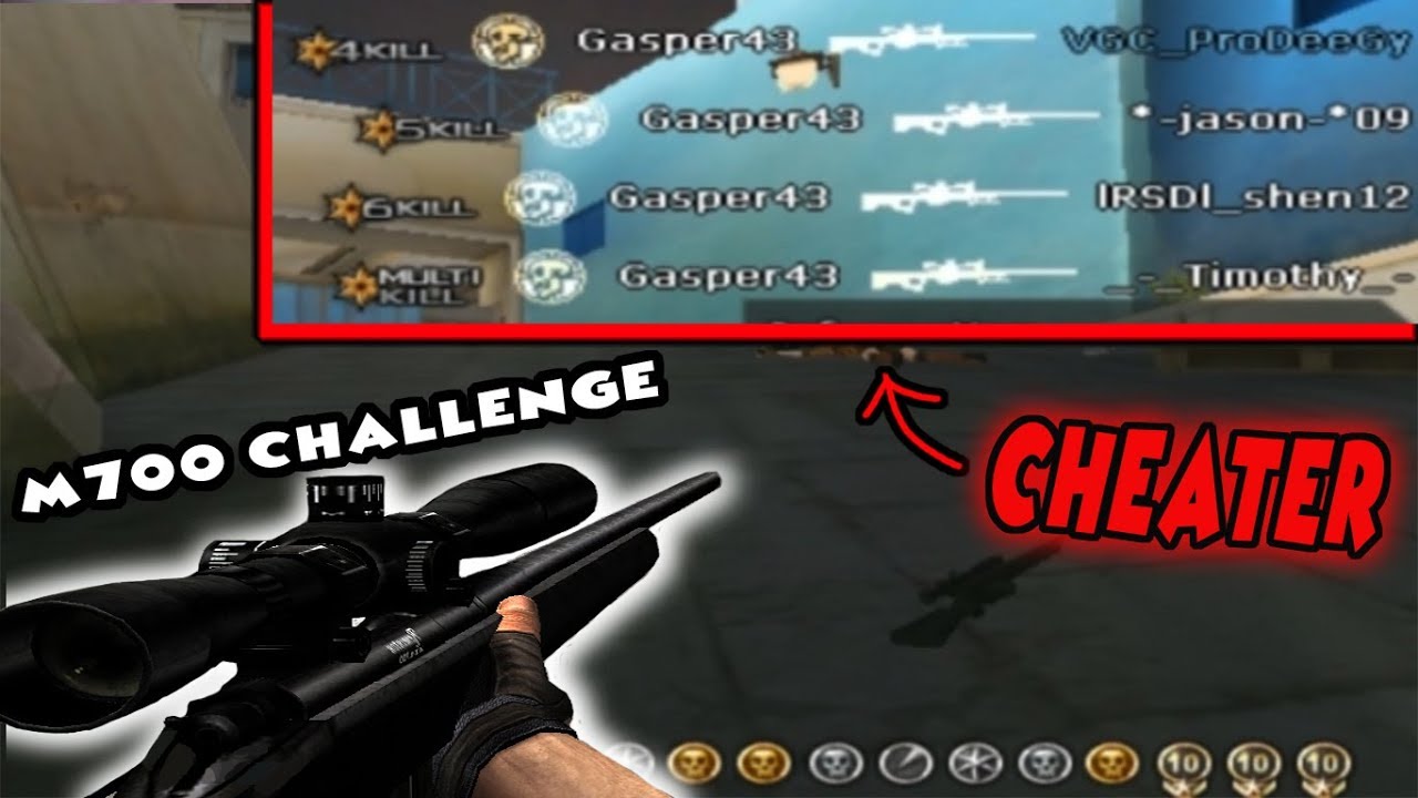 CrossFire -  M700 CHALLENGE vs CHEATER