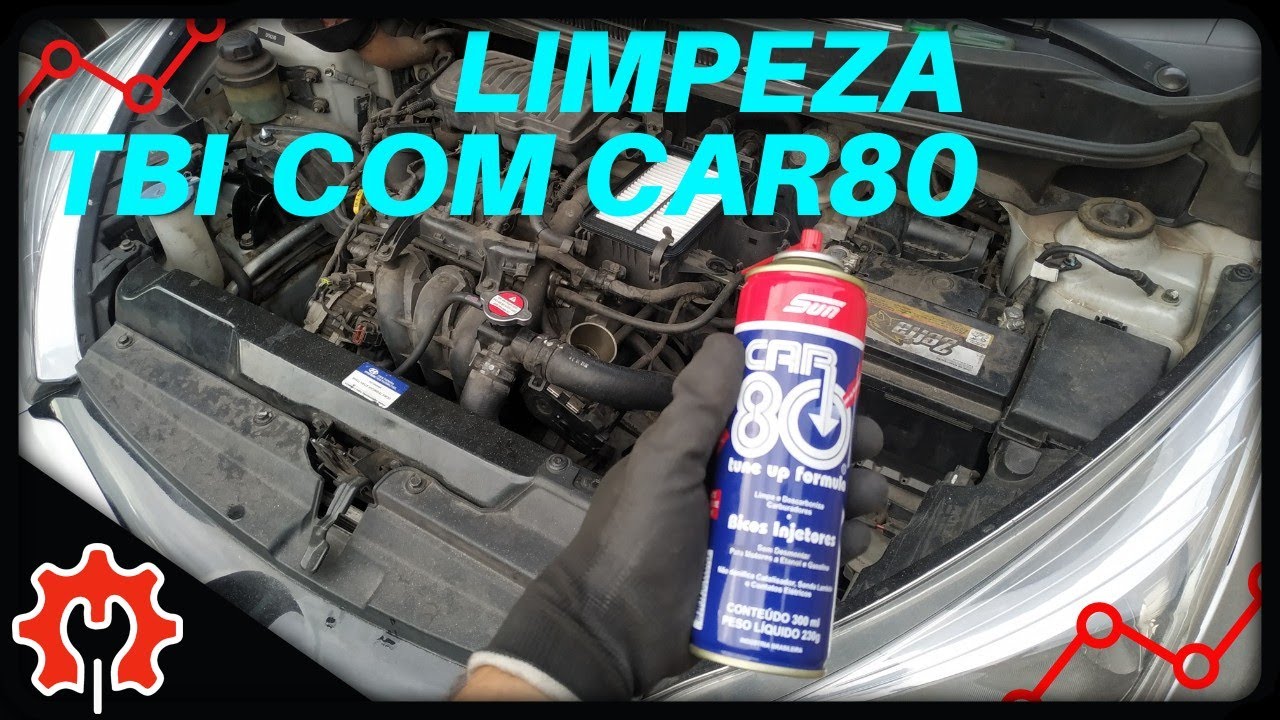 Troca de filtro + Limpeza do TBI Hyundai HB20 com CAR80 🚙✅