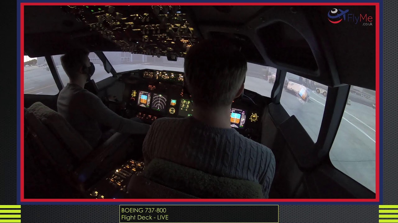 FlyMe - Flight Simulation - Boeing 737-800