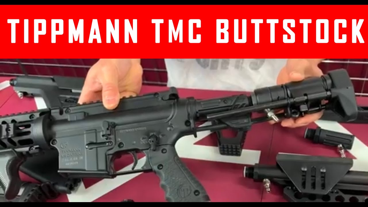 Everything On Tippmann TMC  Buttstock Options and Installation #MCS