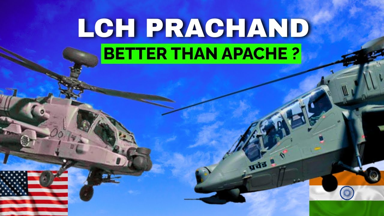 LCH Prachand: This Indian Helicopter is better than Apache | Prachand Vs Apache Helicopter