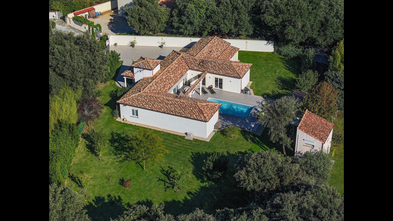 VILLEVIELLE EXCLUSIVITE ORPI BHI magnifique villa orientée sud de 170 m2 sur 2 000 m2 de terrain