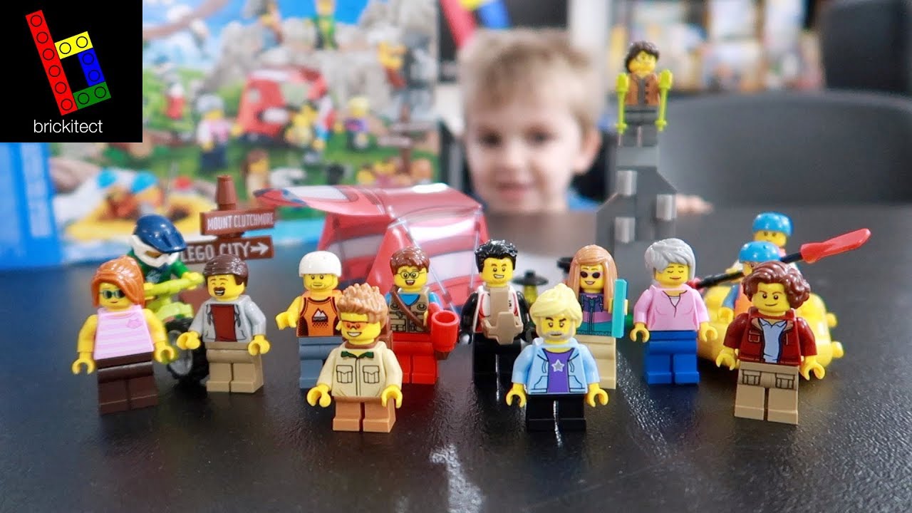 Clark's CUSTOM Minifingers from LEGO City 60202 Outdoor Adventures People Pack