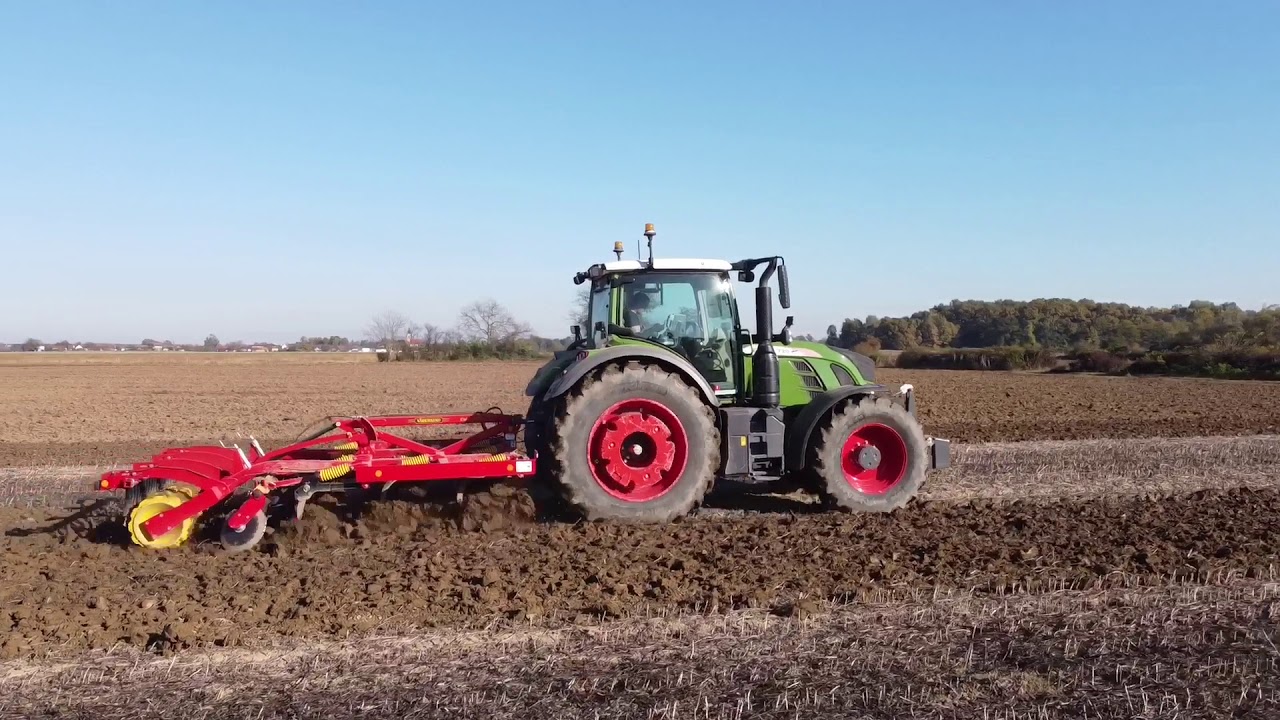 Fendt 720 Vario S4 & Vaderstad Cultus 300
