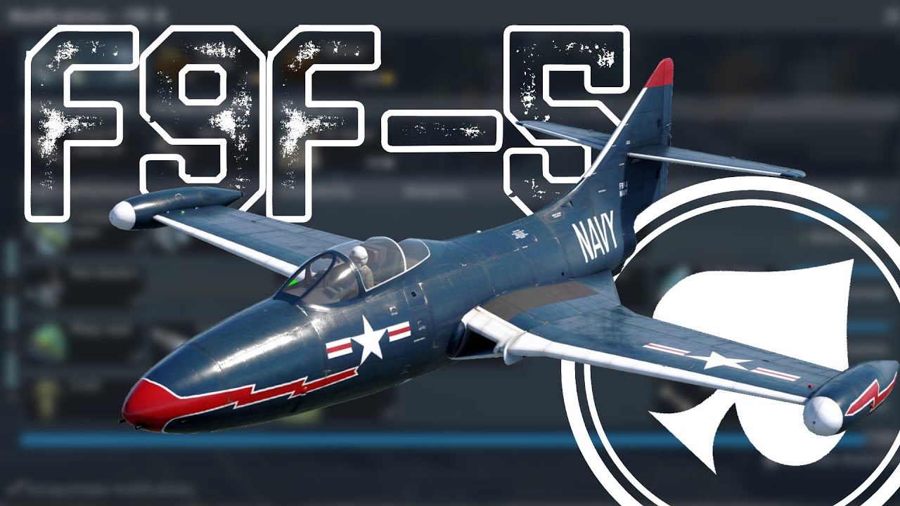 Spading (and reviewing) Rank 5 USA | F9F-5 Panther