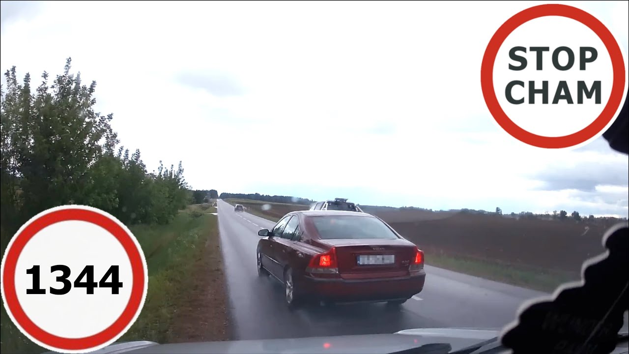 Stop Cham #1344 - Niebezpieczne i chamskie sytuacje na drogach