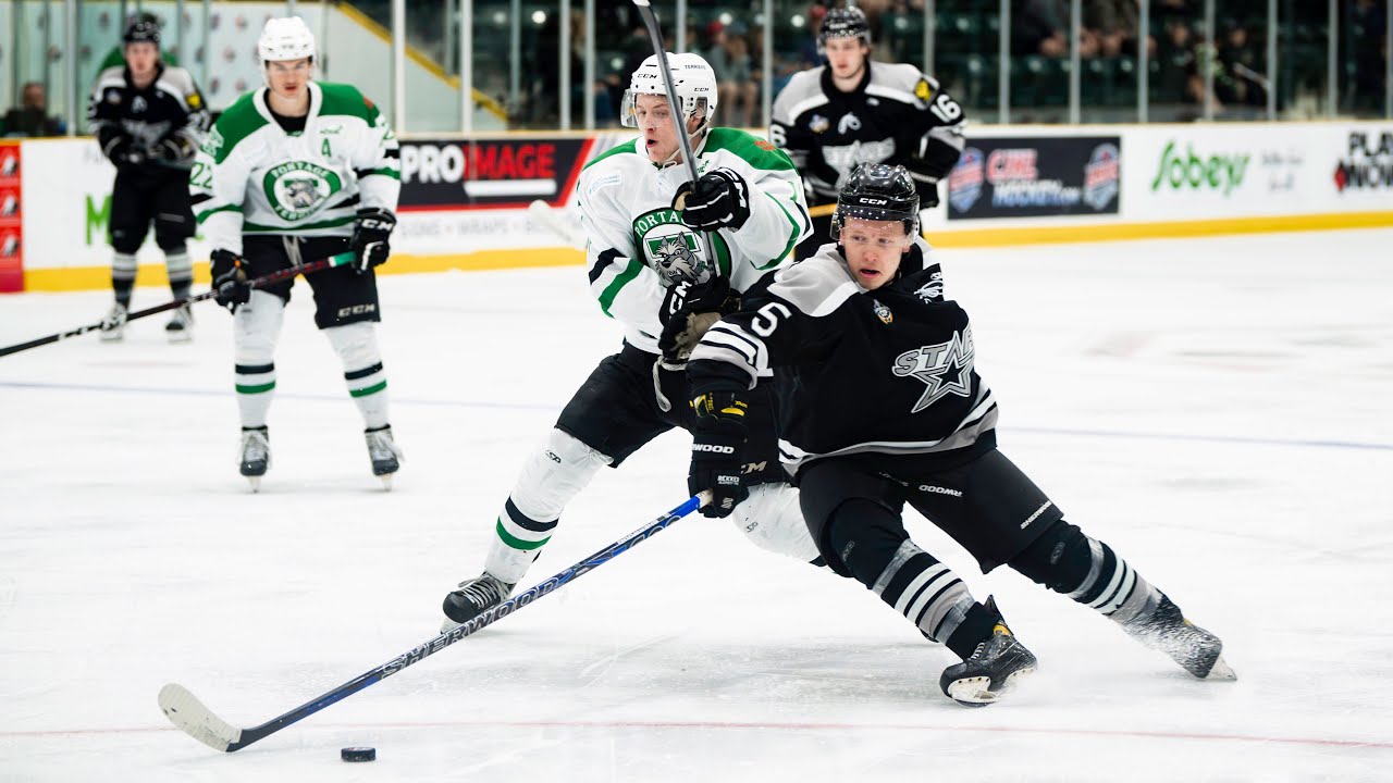 Highlights from Battlefords (SJHL) vs. Portage (Host) in the 2023 Centennial Cup semifinals