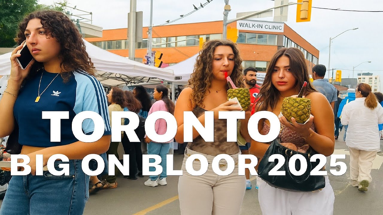 Toronto Summer Street Festival 2025 🇨🇦 | Art, Culture & Music in Canada