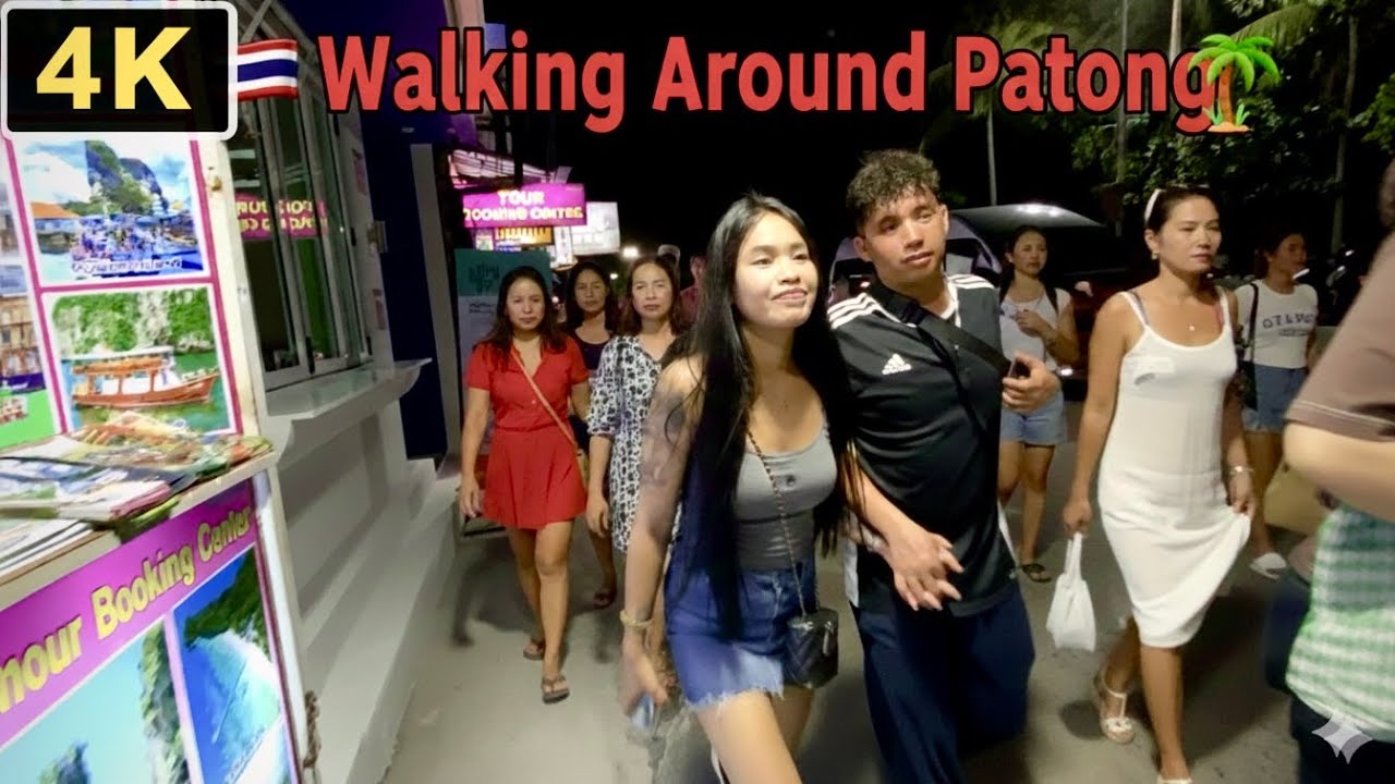 Phuket’s Biggest Road Project? Watching the Night Crew in  Patong Corati walking tour nightlife 