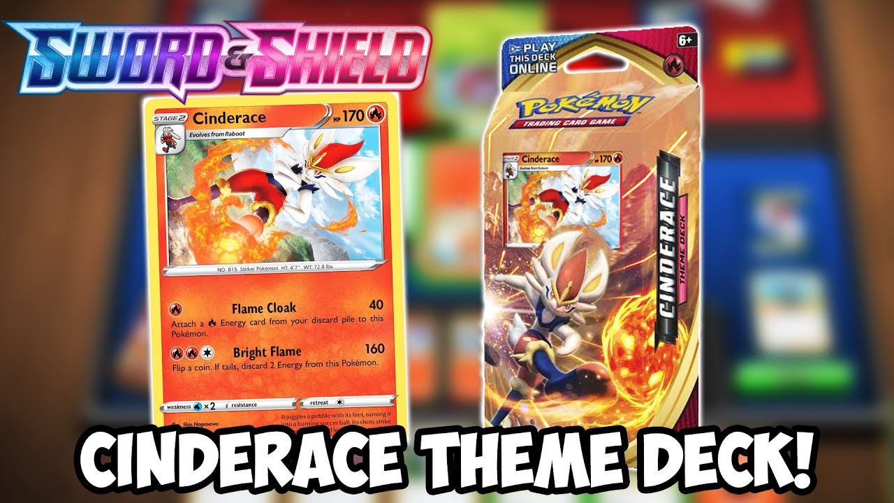 New Cinderace Theme Deck Gameplay and Review! Sword & Shield PTCGO