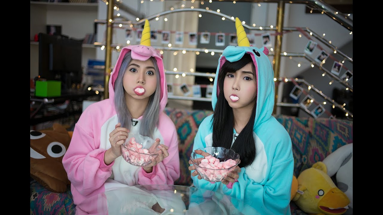 Chubby Bunny Challenge - Alodia & Ashley