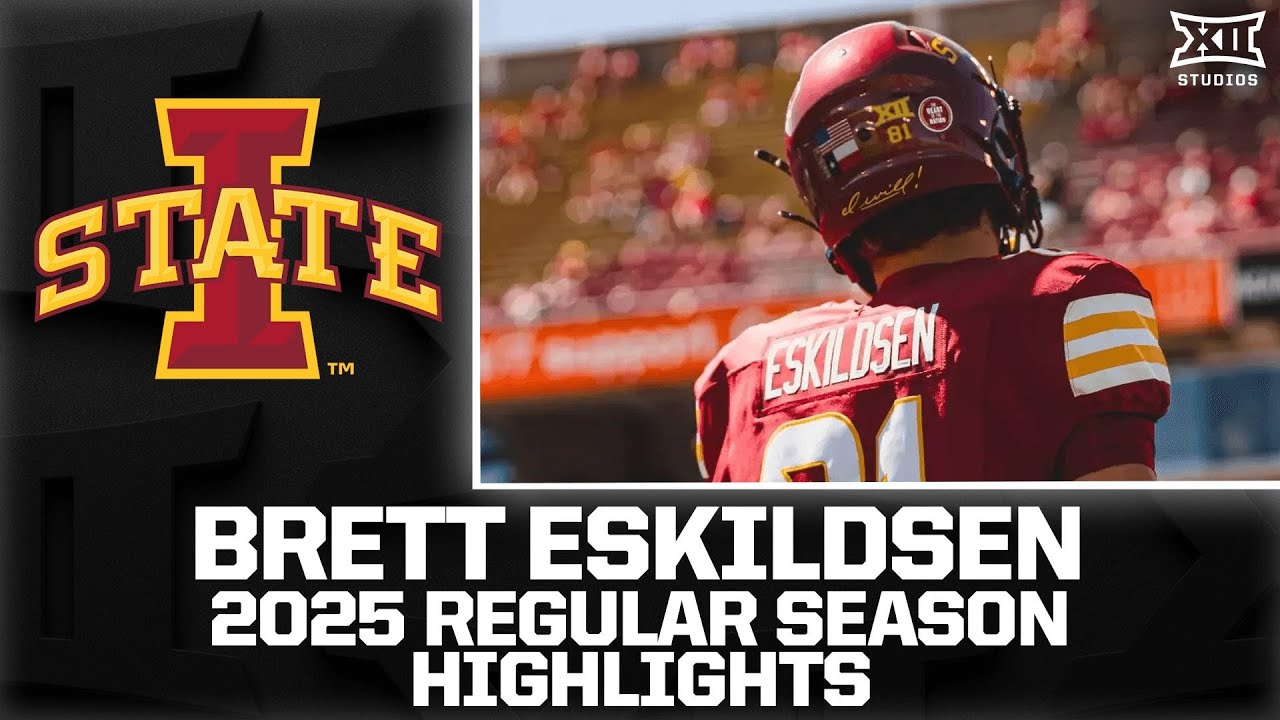 Brett Eskildsen Regular Season Highlights | 2025 Big 12 Football