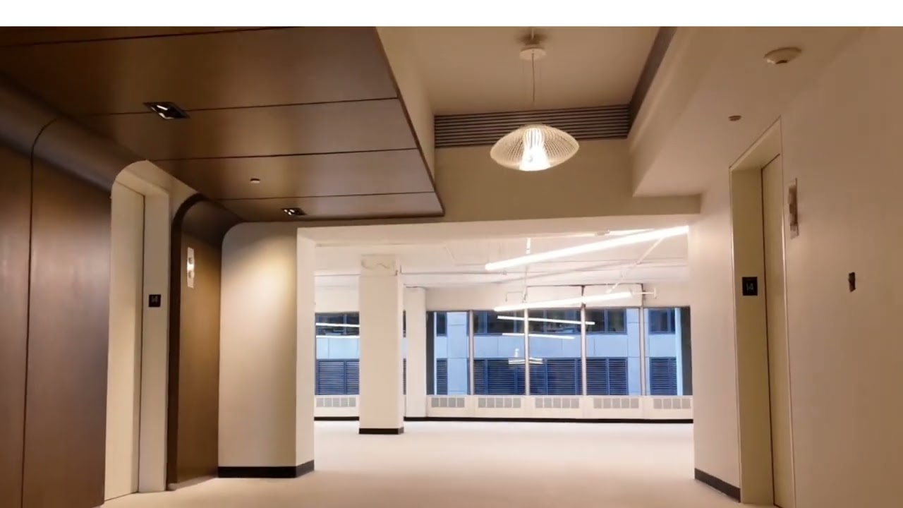 DroneDataDynasties at 100 W Wacker Chicago Illinois Drone INDOOR REAL ESTATE TOUR using DRONE