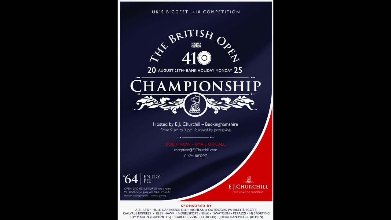 British Open 410 championship 2025.  PART 2   Stands 7 - 12  7th place in class 72/100  EJ Churchill