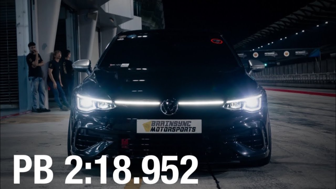 Fastest Street VW in Sepang! || VW Golf MK8R Stock Turbo || 2.18.952