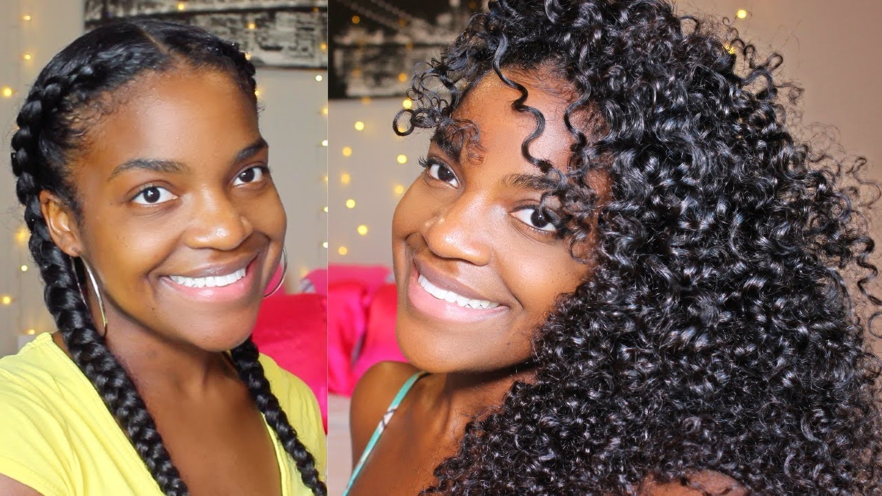 Braid Out Natural Hair! My #1 Protective Style For Natural Hair Growth