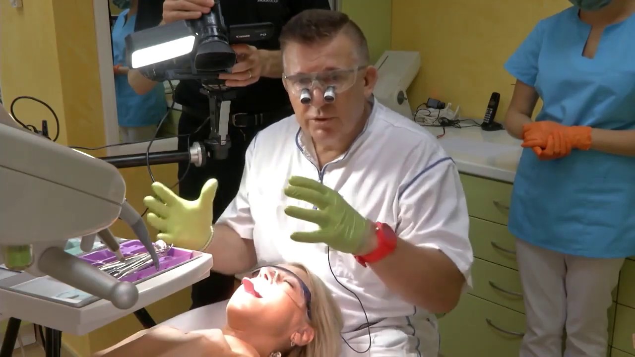 Stomatologia estetyczna. Licówki porcelanowe na zęby żuchwy i szczęki